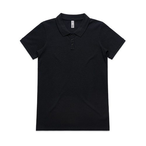 NAVY wo's-pique-polo-navy